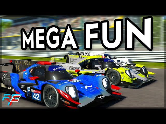 LMP2's in rFactor2 are MEGA FUN ❗❗- LeMans Style Endurance at Monza on Low Fuel Motorsport rFactor2