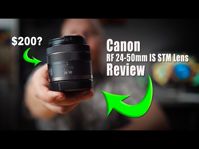 Canon RF 24-50mm Lens Review - A Good R8 Kit Lens?