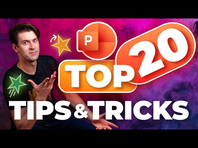 TOP 20 PowerPoint TIPS & TRICKS!😁✨