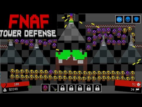 Strike FNAF Tower Defense Playthrough