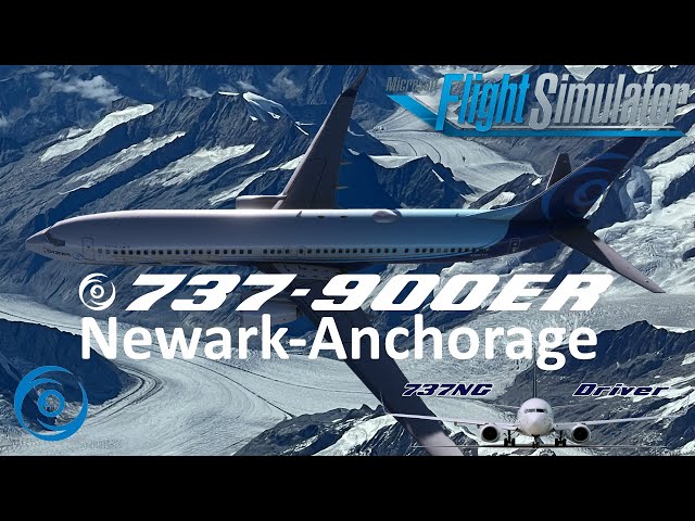 PMDG 737-900ER Newark - Anchorage Full Flight | Real 737 Pilot