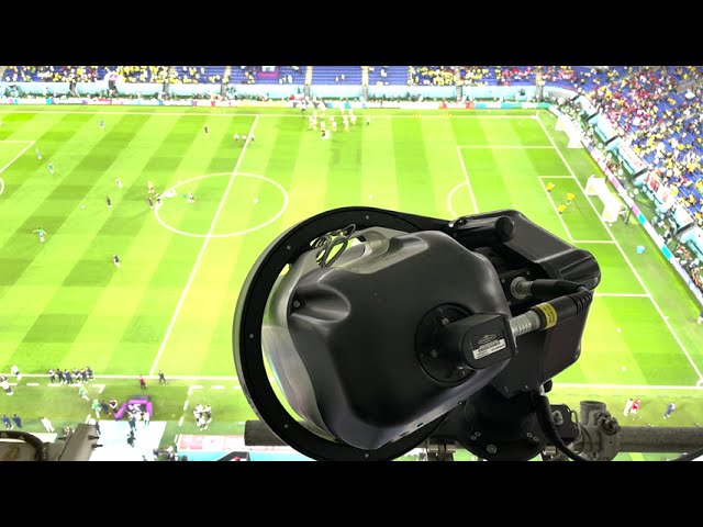 AFP using the MRMC Robotic POD & Nikon Z9 to capture the stars of the Qatar 2022 World Cup.