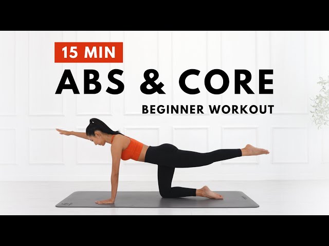 15 MIN ABS & CORE WORKOUT for Beginner - No Repeat, No Equipment