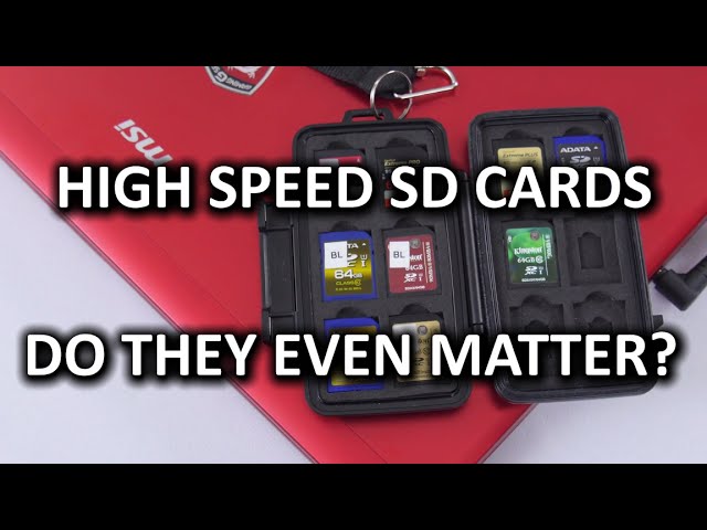 Extreme SD Card Showdown - 4K Video Capture Edition