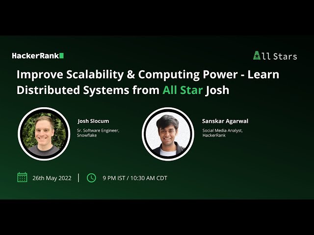 Improve Scalability & Computing Power - Learn Distributed Systems from Josh