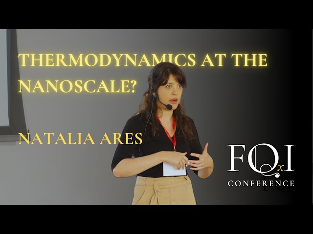 Electromechanics for thermodynamics at the nanoscale - An Information as Fuel talk by Natalia Ares