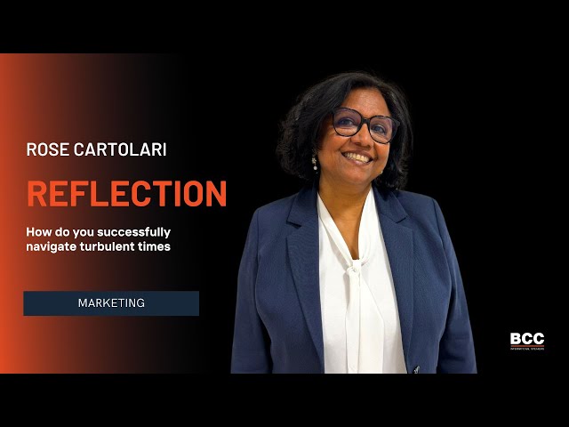 Rose Cartolari - How do you successfully navigate turbulent times