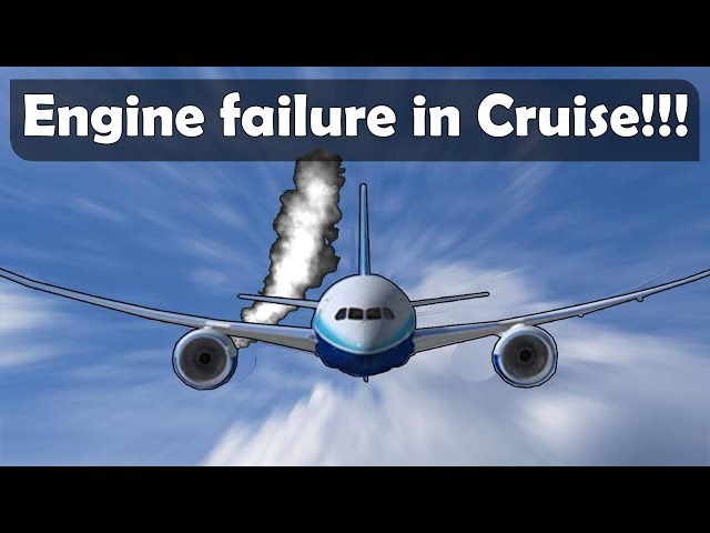 What if an Aircraft loses an engine in cruise?!