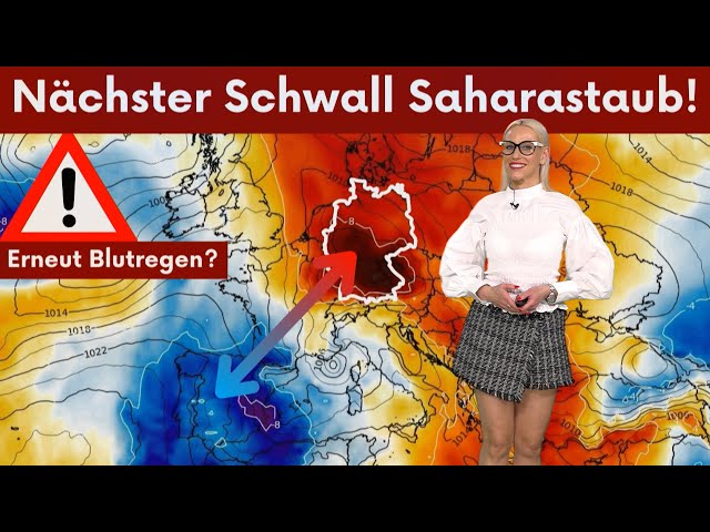 Achtung! Alarmstufe Orange: Saharastaub-Attacke! Deutschland heißer als Spanien!