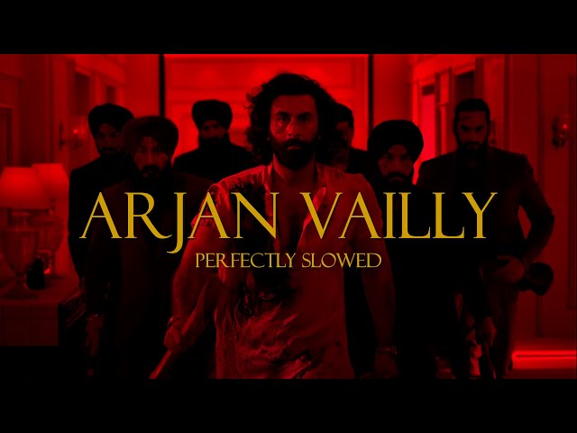 Arjan Vailly [ Perfectly Slowed ]  -  Animal | LyricalBeatz