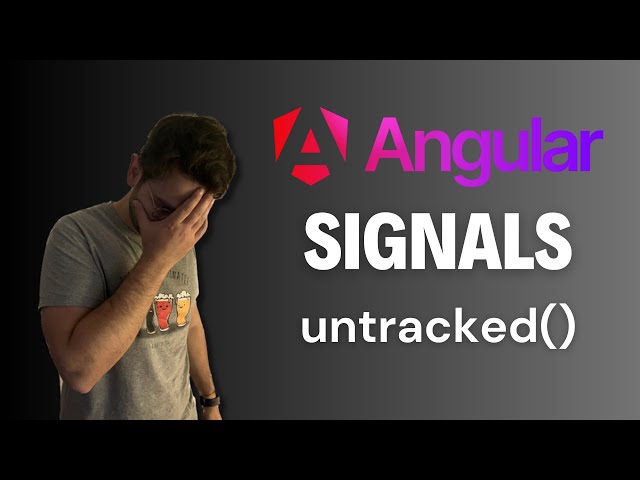 Angular Signals Untracked