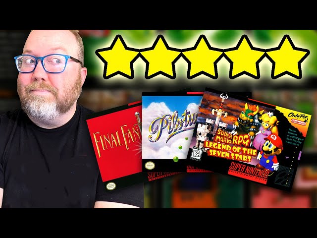 Here are the Real 5-Star SNES Games