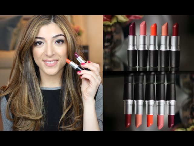 Top 5 MAC Lipsticks | Amelia Liana