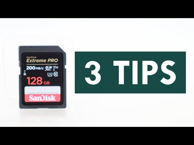Sandisk Extreme Pro SDXC: unboxing and 3 tips before you buy