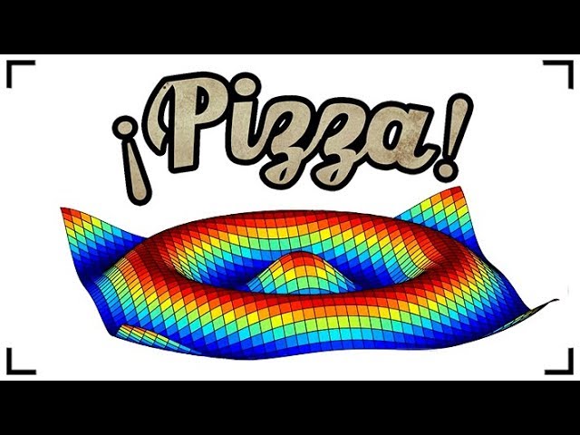 La manera más matemática de comerse una pizza