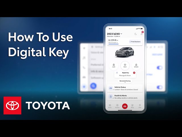 How To: Digital Key on Toyota’s Newest Audio Multimedia | Toyota
