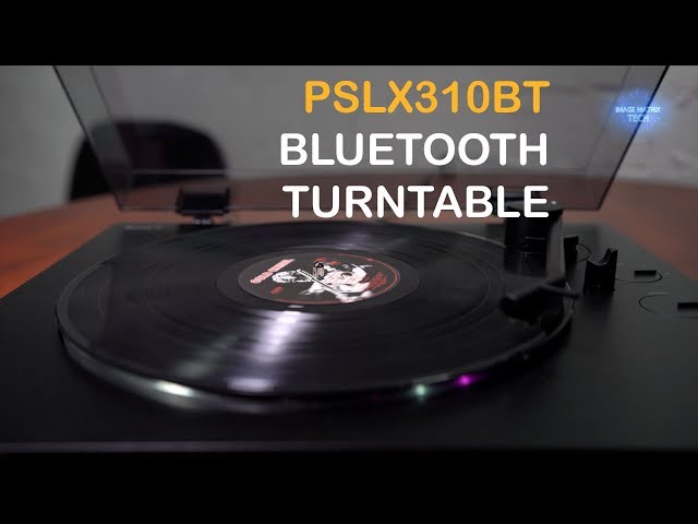 Sony makes vinyl easy with Bluetooth turntable: PSLX310BT
