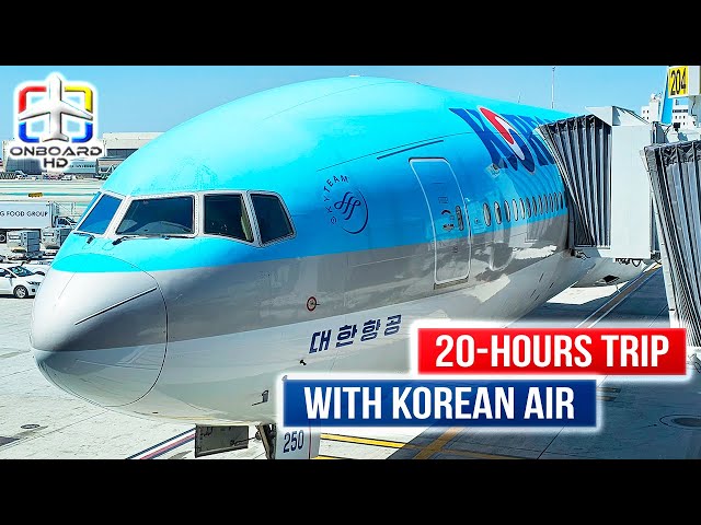 TRIP REPORT | First Time on Korean Air | Singapore to Vienna (via Seoul) | KOREAN AIR Boeing 777