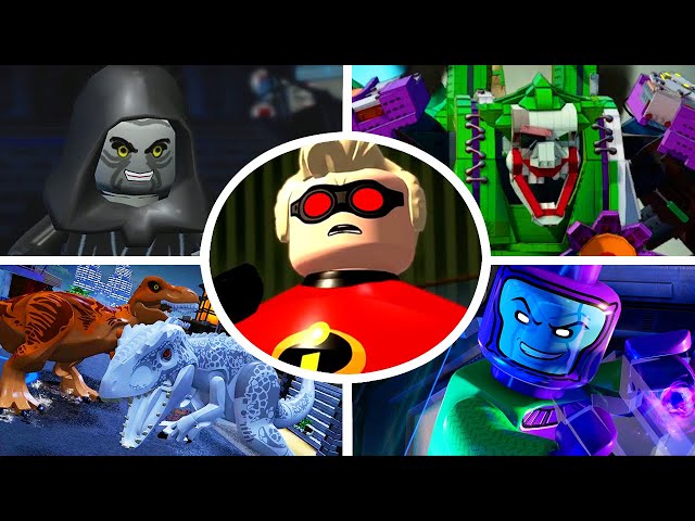 All Final Bosses in LEGO Videogames