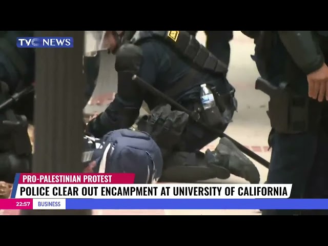 Police Clear Out Encampment At University Of California