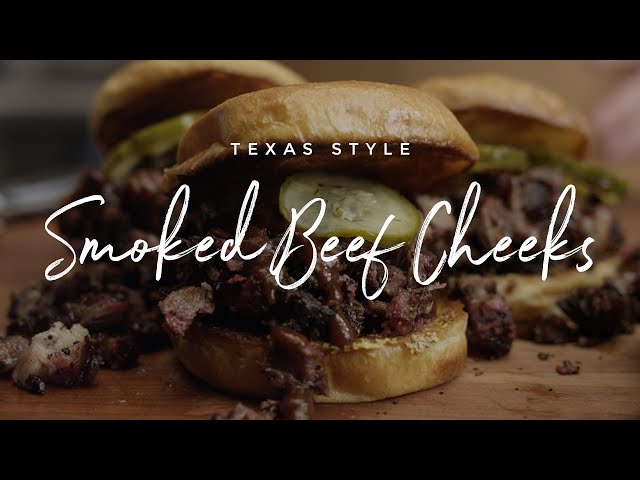 Texas Style Smoked Beef Cheeks