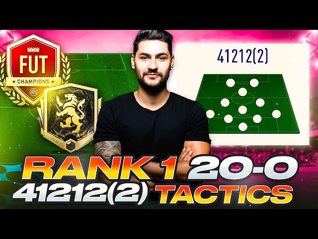 This New 4-1-2-1-2(2) Tactic Will Make Opponents Call You A Hacker! Most Meta Rank 1 Tactics FIFA 23