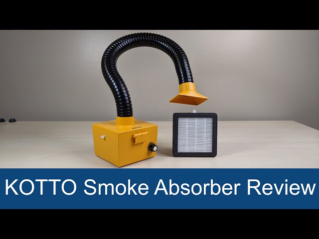 KOTTO Fume Smoke Absorber Amateur Review