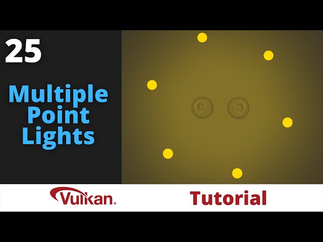 Multiple Lights - Vulkan Game Engine Tutorial 25