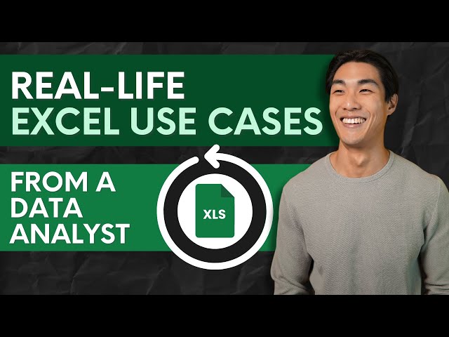 How I Use EXCEL as a DATA ANALYST