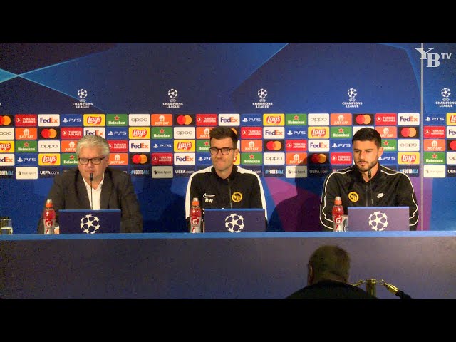 Pressekonferenz mit Raphael Wicky und Loris Benito vor dem Spiel gegen Manchester City