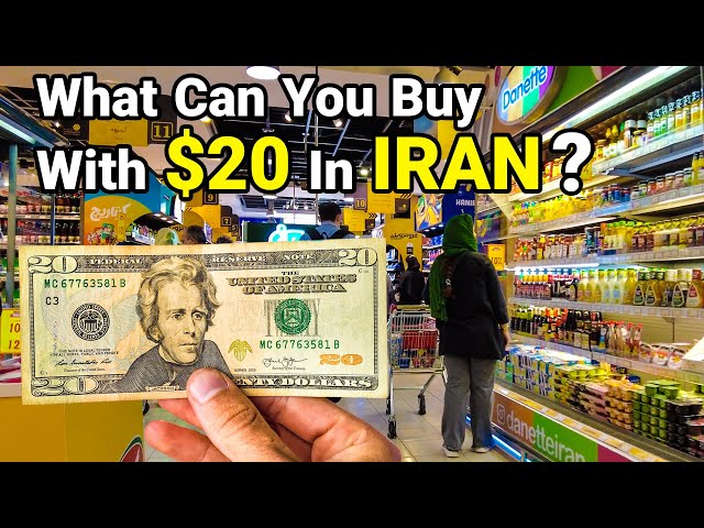 IRAN - What Can You Buy With $20 In IRAN? 🇮🇷