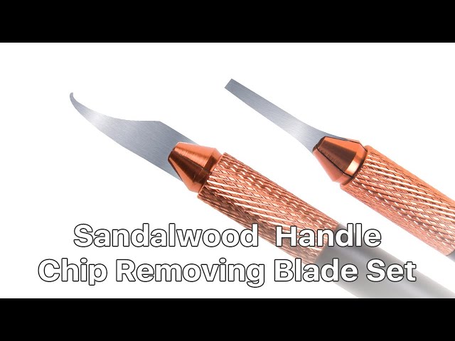 Wooden Handle Blade Set  For Logic Board Chip Removing - REWA Selected