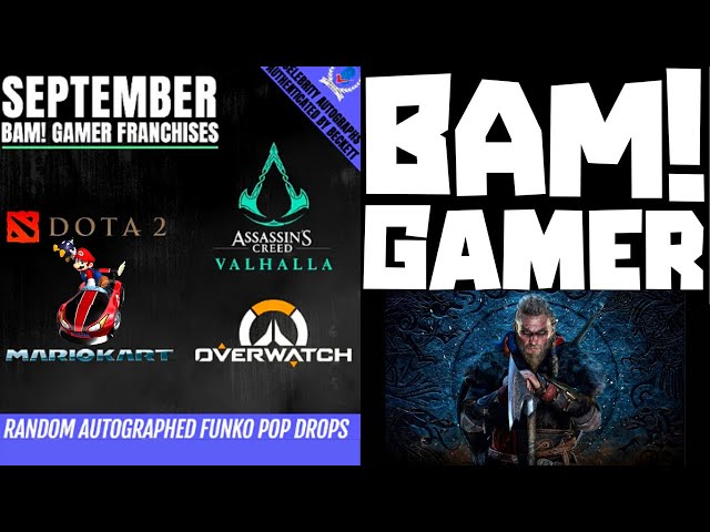 Opening the BAM GAMER BOX 2020 - September Box #2