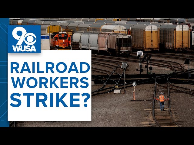 Railroad workers threaten to strike if railroads, unions can't agree