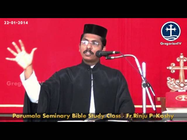 Bible Study Class by Fr.Rinju P Koshy - Subject - Salvation and speaking in tongue