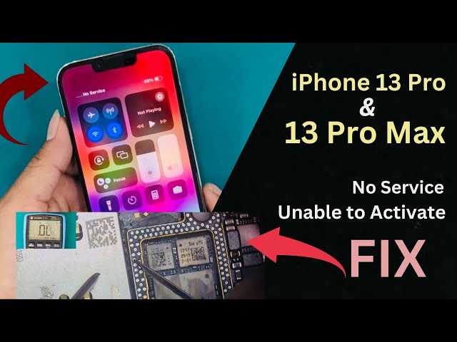 iPhone 13 pro no service Problem fix!iPhone 13 pro unable activate after drop
