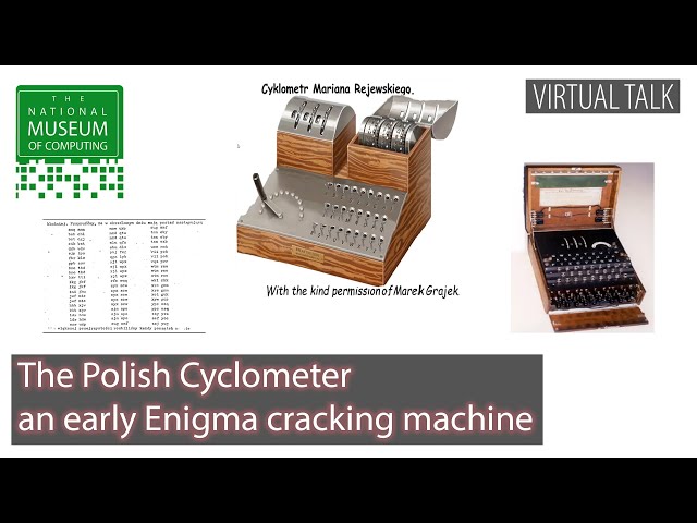 Polish Cyclometer - an early Enigma cracking machine | Virtual Talk
