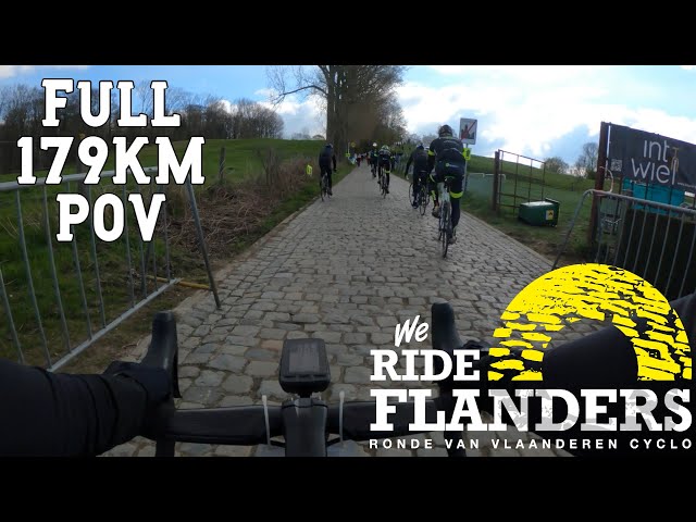 We Ride Flanders 2022 | 179km | Full Course Video