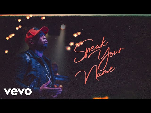 Anthony Brown & group therAPy - Speak Your Name (Official Lyric Video)