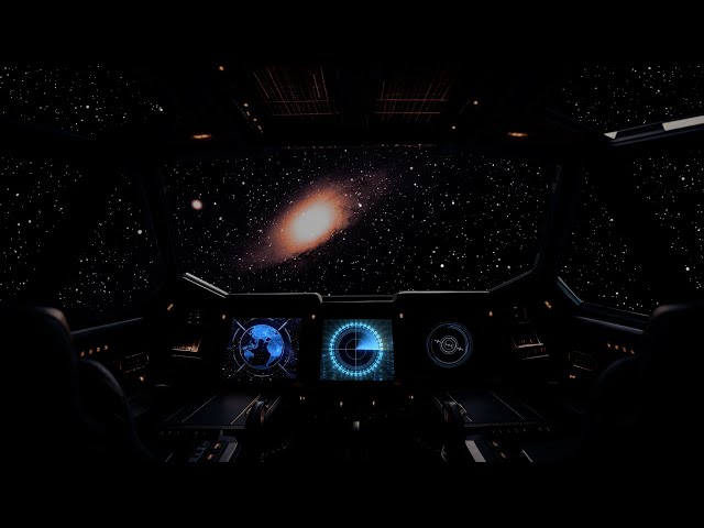 Spacecraft Ambience | Fall Asleep Fast In 3 Minutes | Tranquilizing White Noise to Overcome Insomnia