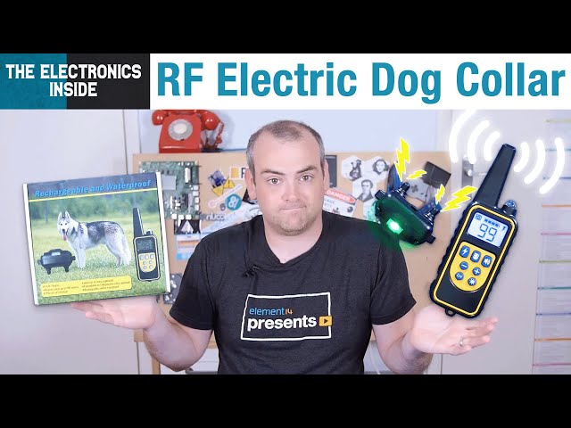RF Electric Dog Collar Teardown - The Electronics Inside