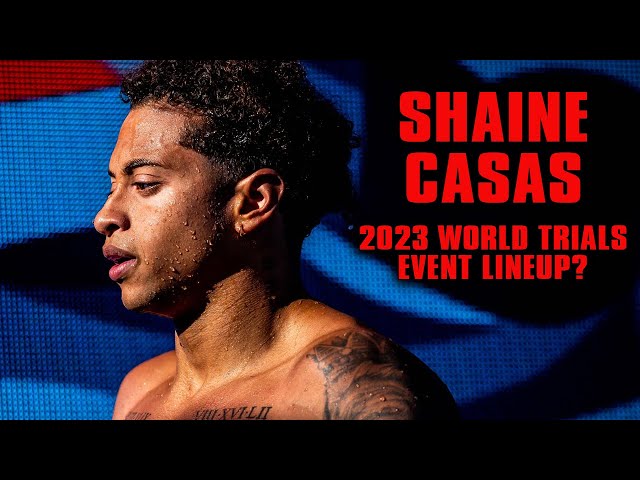 What Will Shaine Casas Swim at the 2023 U.S. World Championship Trials?