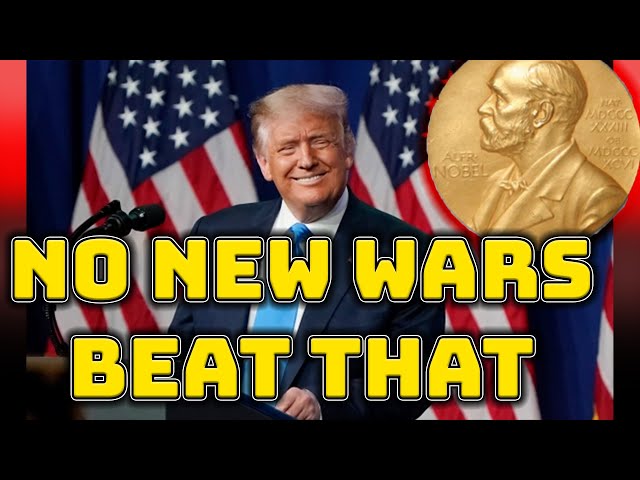 TRUMP nominated for the Nobel peace prize AGAIN!