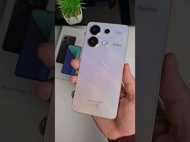 Xiaomi Redmi Note 13 (Ocean Sunset) First Look Unboxing!