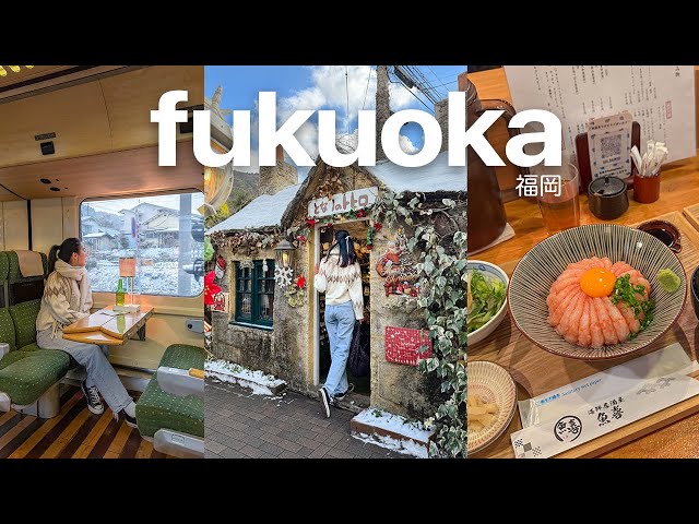 9 days in fukuoka (and a side trip to yufuin's ghibli village!)