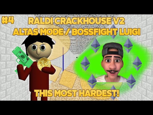 i did it beat! | Raldi's Crackhouse 2.0 - Atlas Mode/Crypto Luigi Part 4 [Baldi's Basics Mod]