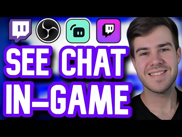 HOW TO READ TWITCH CHAT IN-GAME WITH 1 MONITOR ✅(OBS Studio, Streamlabs, etc.)
