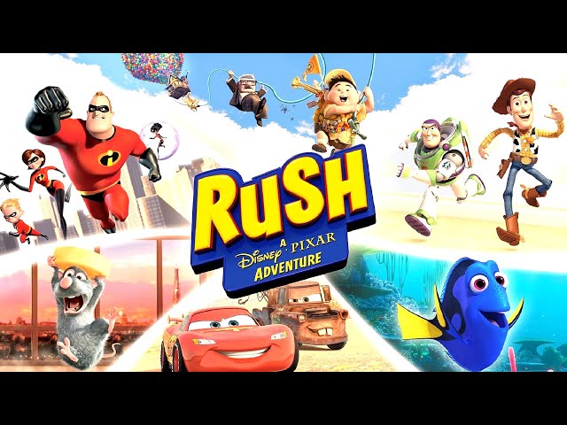 Kinect Rush: A Disney-Pixar Adventure All Cutscenes (Game Movie) HDR