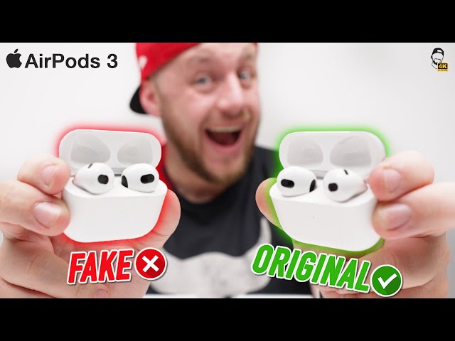 ❌ Apple AirPods 3 FAKE vs. ORIGINAL: Perfektní kopie! Jak ji poznat, abyste nenaletěli? [4K]