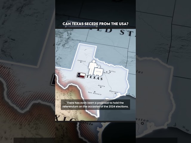 Can Texas secede from the USA? #shorts